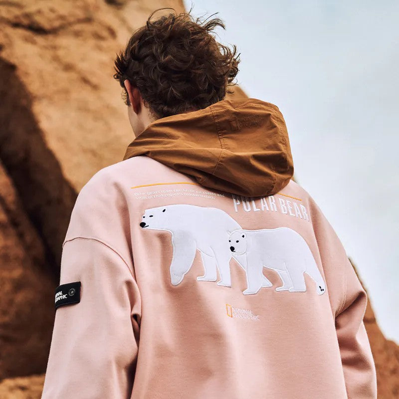 【WE ARE】Korea NG National Geographic Polar Bear University T N244USW030