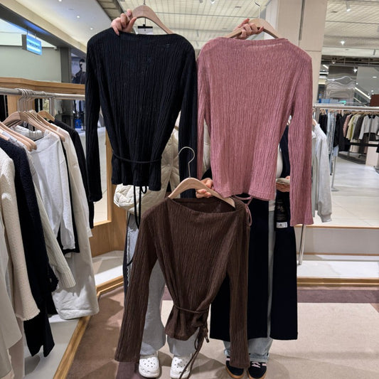 【WE ARE】韓國loeuvre透膚針織上衣 SW6XE1081/SW6XE1080