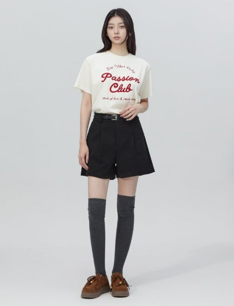 【WE ARE】韓國LAP休閒短褲AR4WPB42