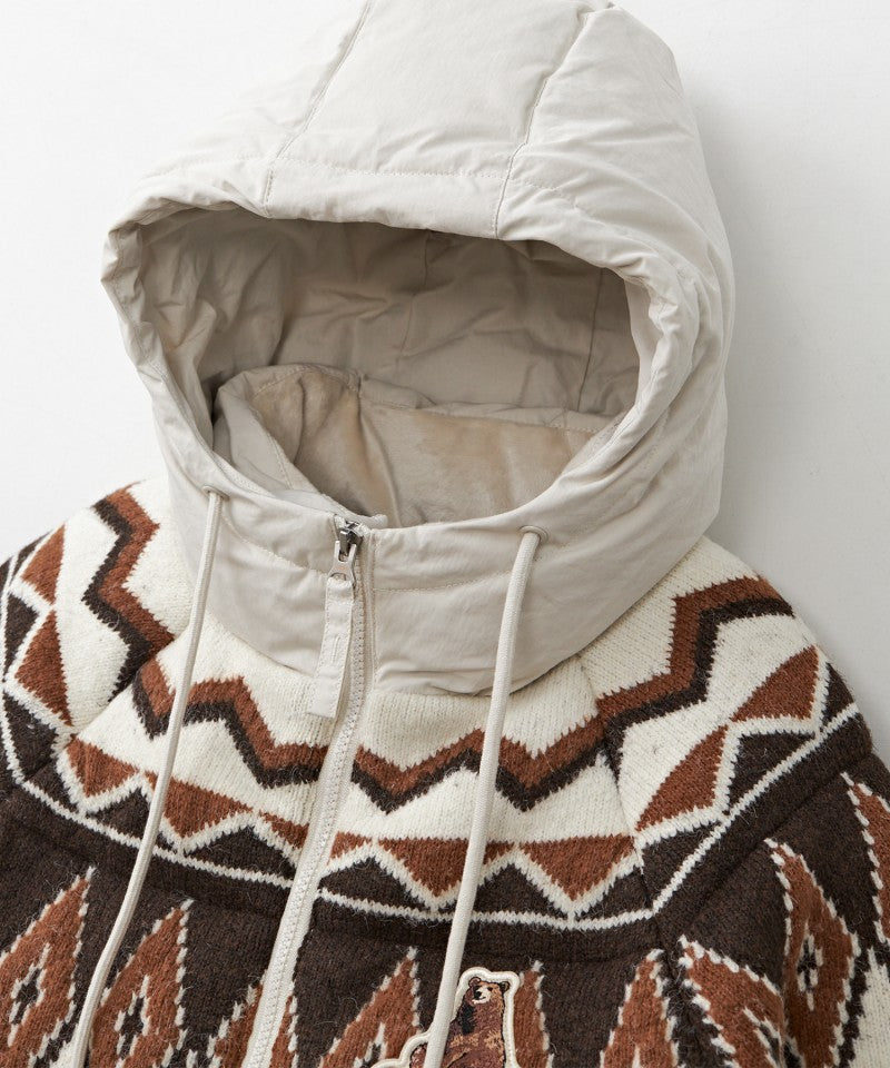 女款【WE ARE】韓國JEEP休閒連帽羽絨服JQ4JPF406