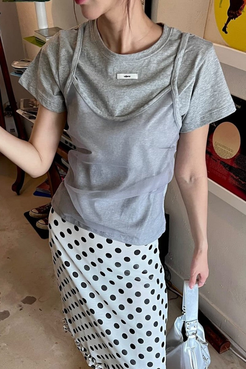 16個顏色【WE ARE】韓國Leterie休閒長袖時尚T恤LONGSLEEVEBUSTIERLAYEREDTSHIRT/BUSTIERLAYEREDTSHIRT