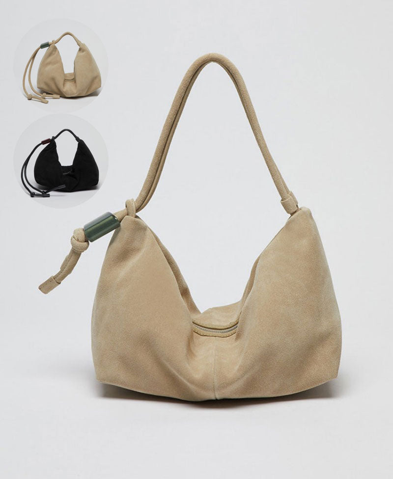 【WE ARE】韓國Archivepke Ridge shoulder bag絨面單肩包OVBAX26004