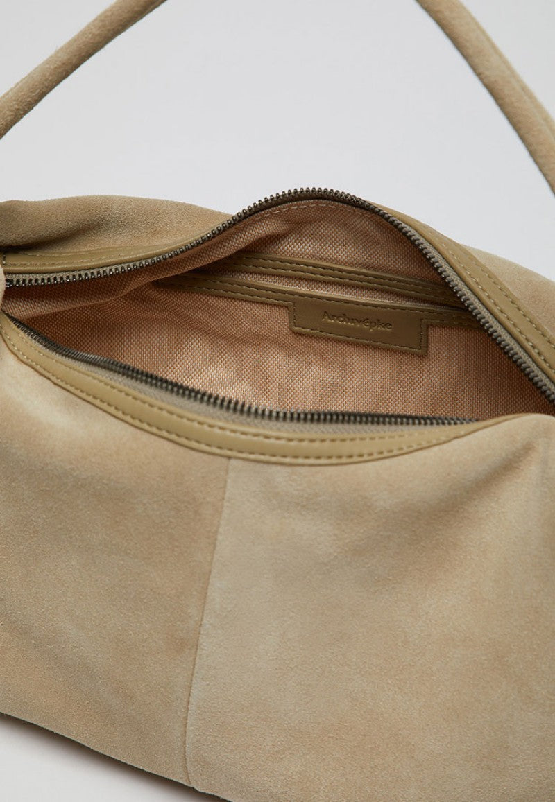 【WE ARE】韓國Archivepke Ridge shoulder bag絨面單肩包OVBAX26004