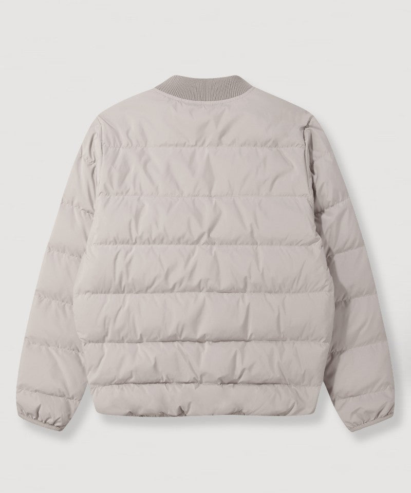 【WE ARE】韓國JEEP 異材質衣領鴨絨羽絨防潑水外套  JQ4JPU491