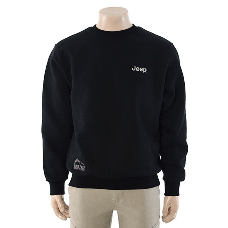 【WE ARE】韓國JEEP背面刺繡刷毛大學Ｔ JQ4TSU841