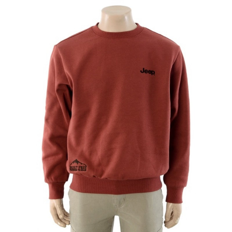 【WE ARE】韓國JEEP背面刺繡刷毛大學Ｔ JQ4TSU841