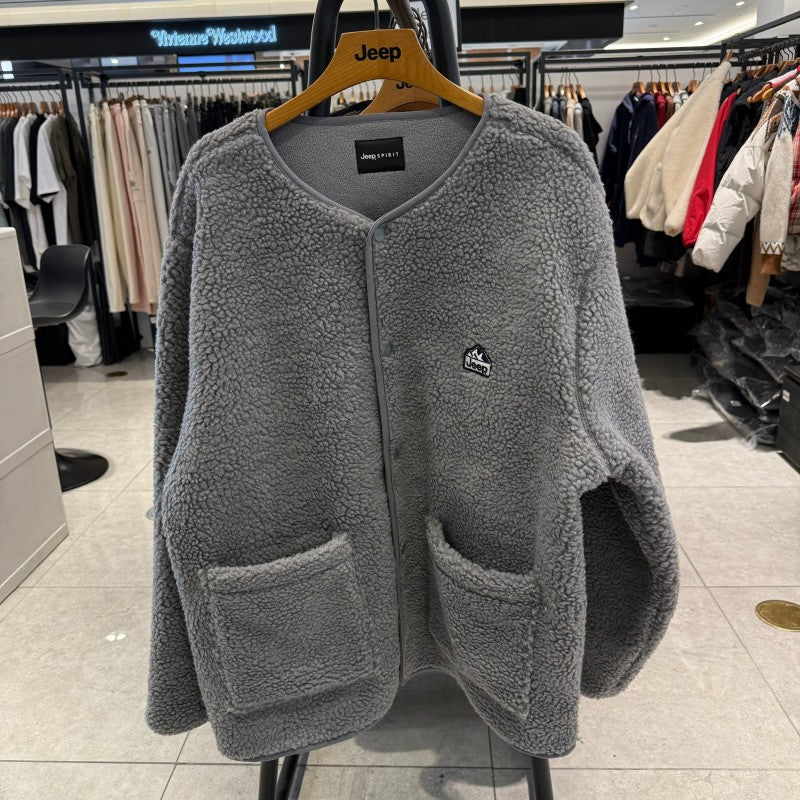 中性版【WE ARE】韓國JEEP 羊羔毛外套JR5TZU193