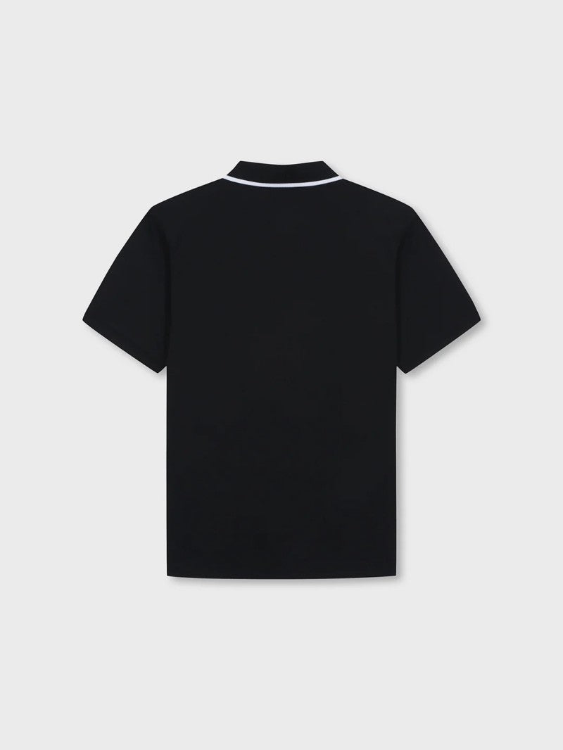【WE ARE】韓國SERGIO TACCHINI 男款領口小標短袖POLO衫  TMPQ10553
