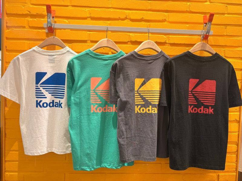 微厚磅【WE ARE】韓國KODAK柯達 撞色logo短袖T恤 K6223LRS36