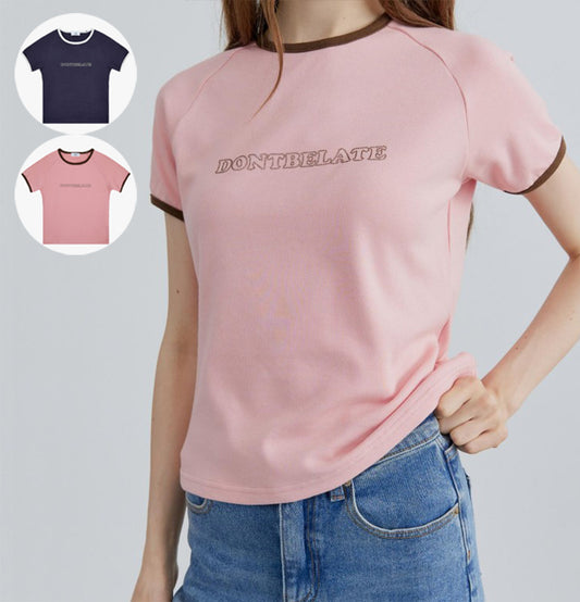 黑五限時折扣【WE ARE】韓國DONTBELATE休閒短袖T恤20251031-11