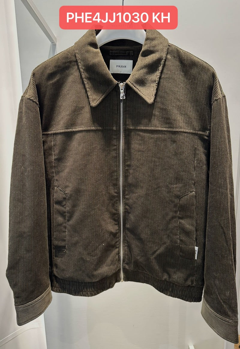 男款【WE ARE】韓國POLHAM復古燈芯絨/麂皮外套PHE4JJ1030