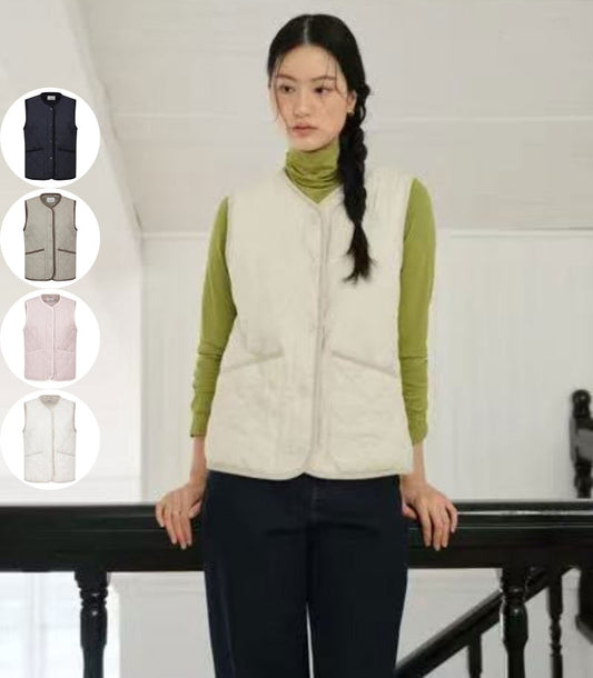 【WE ARE】韓國POLHAM馬甲棉馬夾PHF4VP2110