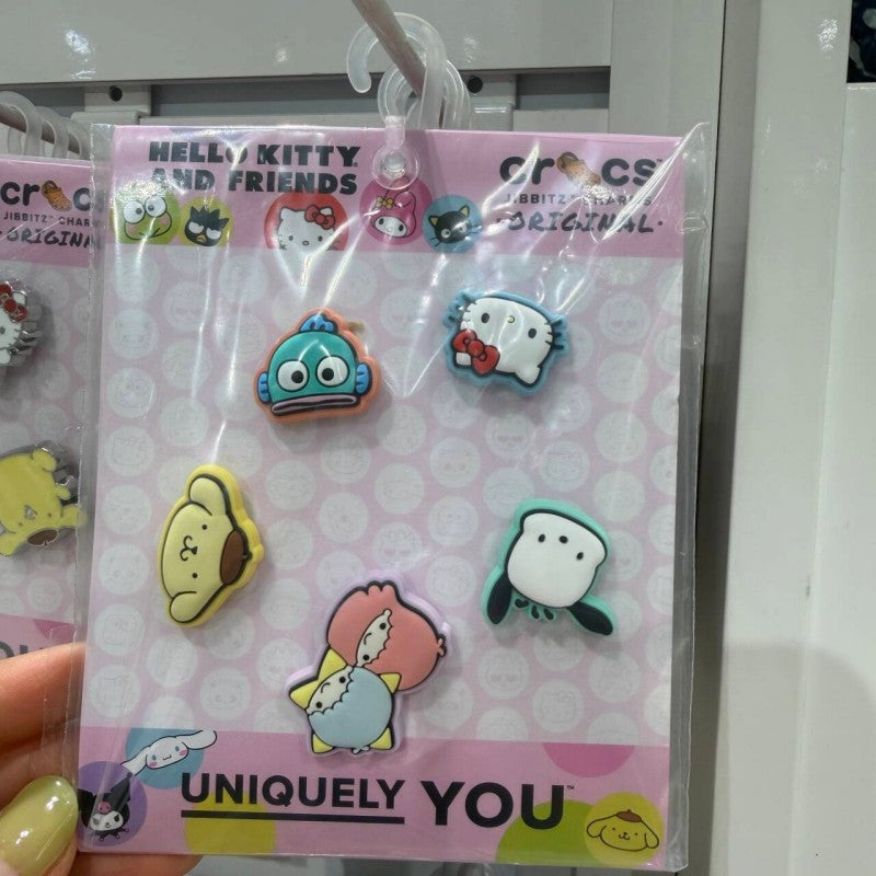 童款【WE ARE】韓國Crocs休閒涼鞋配件洞洞鞋扣件裝飾品