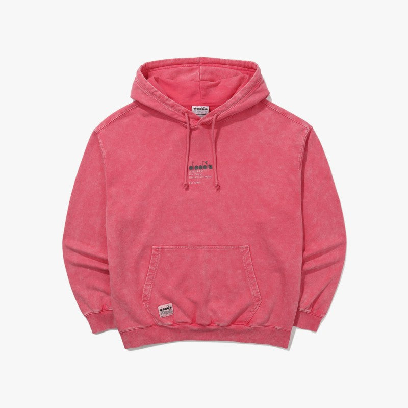 【WE ARE】韓國Diadora 基礎款刺繡logo帽T D5323LHD56