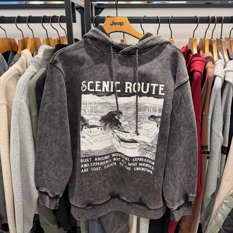 【WE ARE】韓國JEEP大學T衛衣JR1THU012