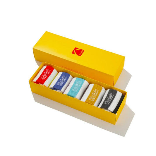 【WE ARE】韓國KODAK柯達休閒棉襪（5雙一組）K6143LSC50