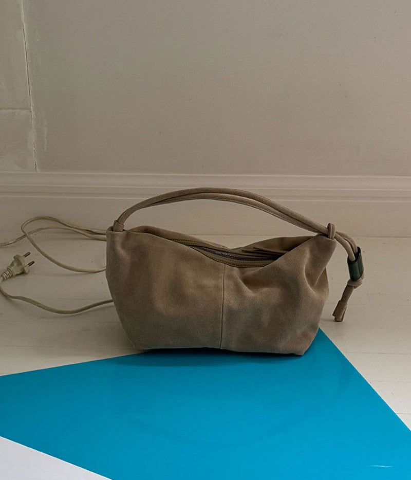 【WE ARE】韓國Archivepke Ridge shoulder bag絨面單肩包OVBAX26004