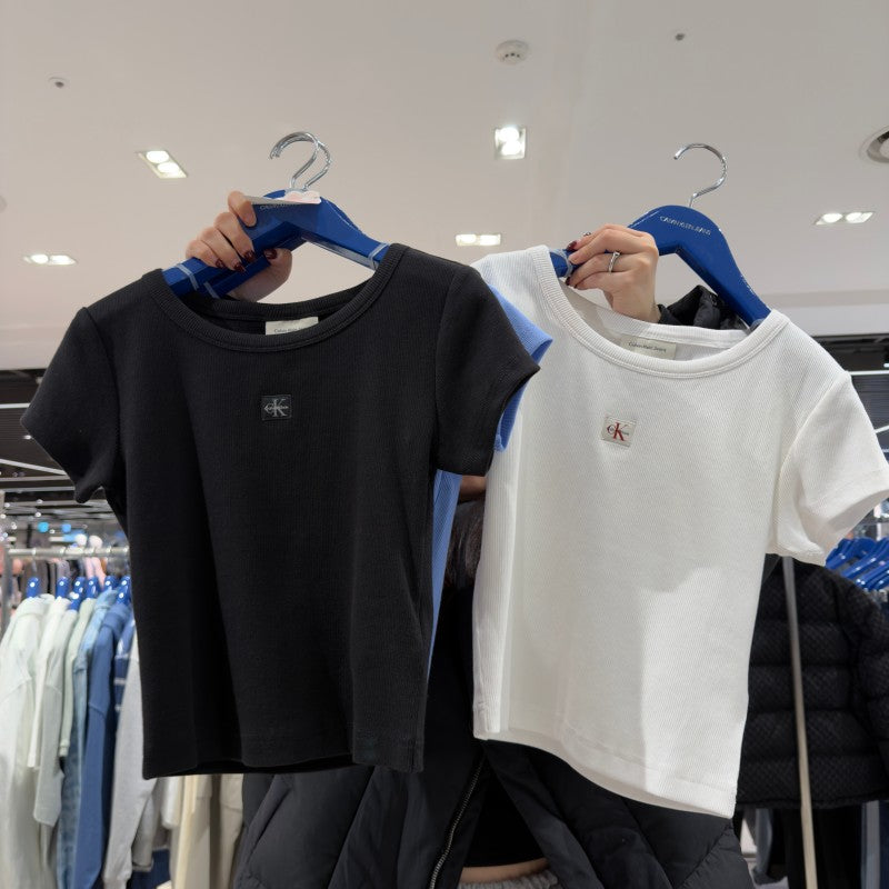 【WE ARE】韓國Calvin Klein布標短袖T恤47C200G