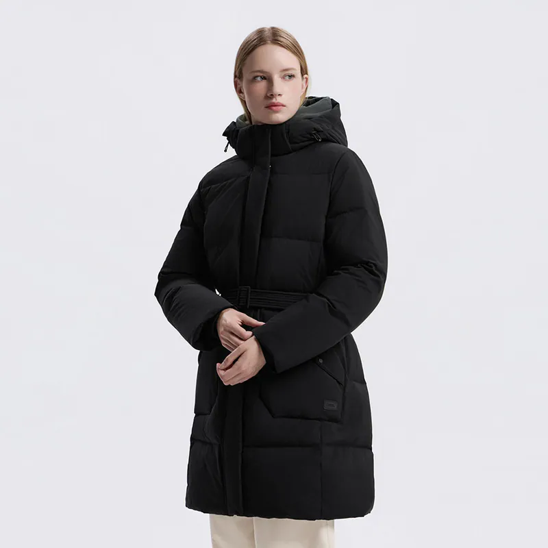 NG折扣款【WE ARE】韓國國家地理中長款連帽羽絨服外套N254WDW090