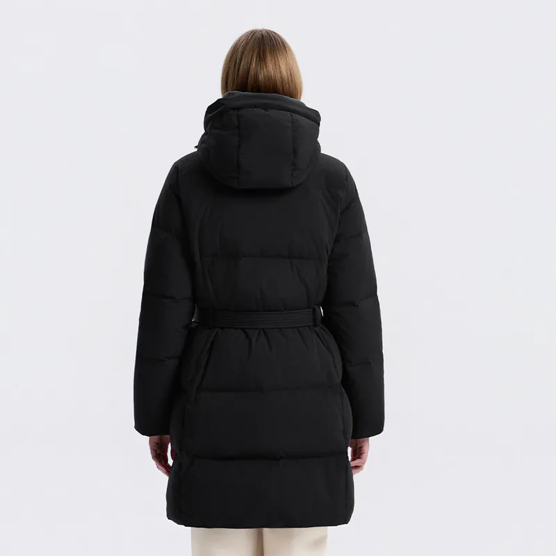 NG折扣款【WE ARE】韓國國家地理中長款連帽羽絨服外套N254WDW090