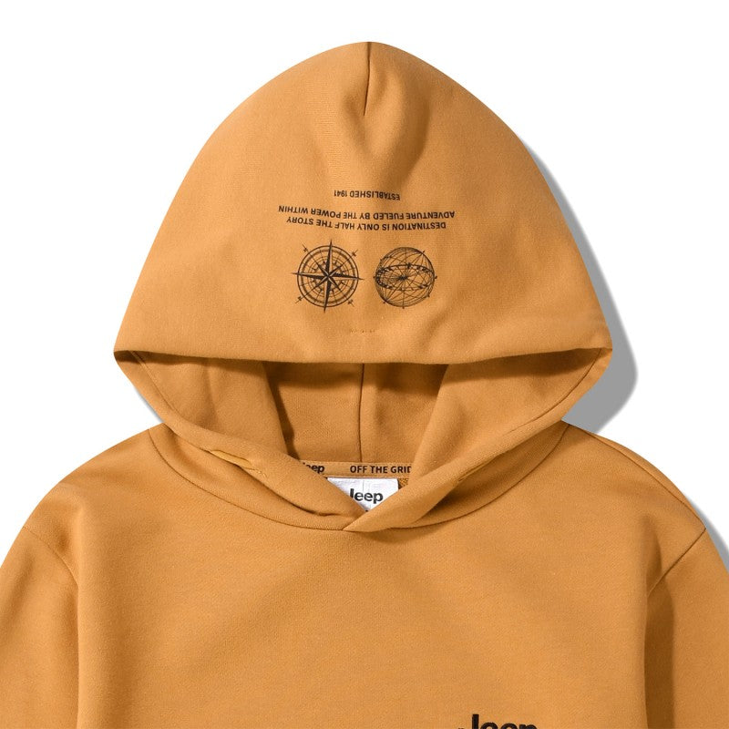 男女同款【WE ARE】韓國JEEP連帽大學T衛衣JQ3THU001