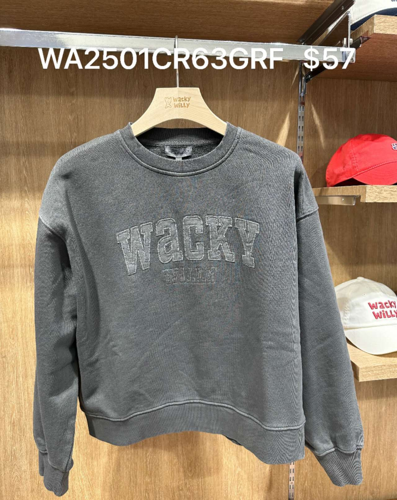 【WE ARE】韓國wacky Willy大學T WA2501CR63