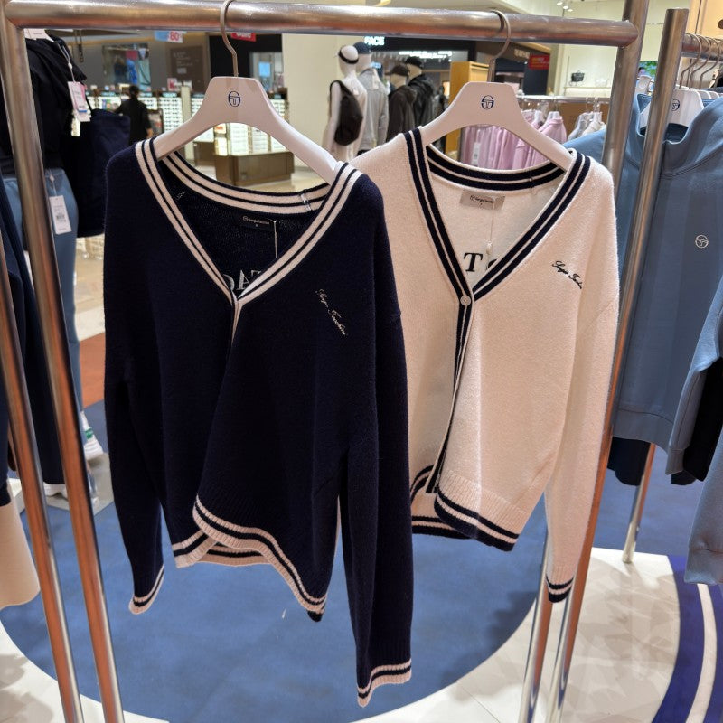 【WE ARE】韓國SERGIO TACCHINI 45%羊毛針織外套（會有針織的感覺） TWKC39064