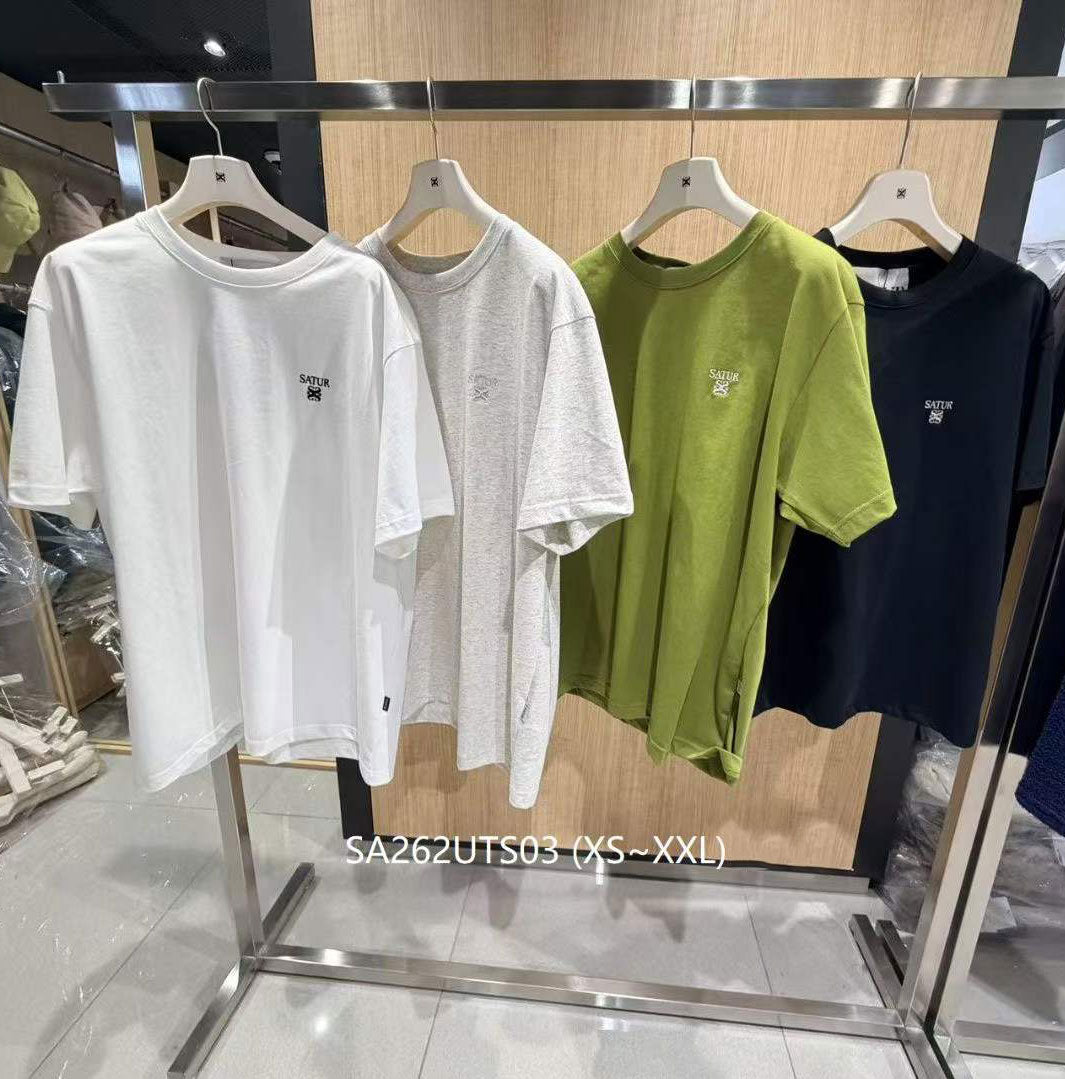 男女同款【WE ARE】韓國Satur短袖T恤SA262UTS03