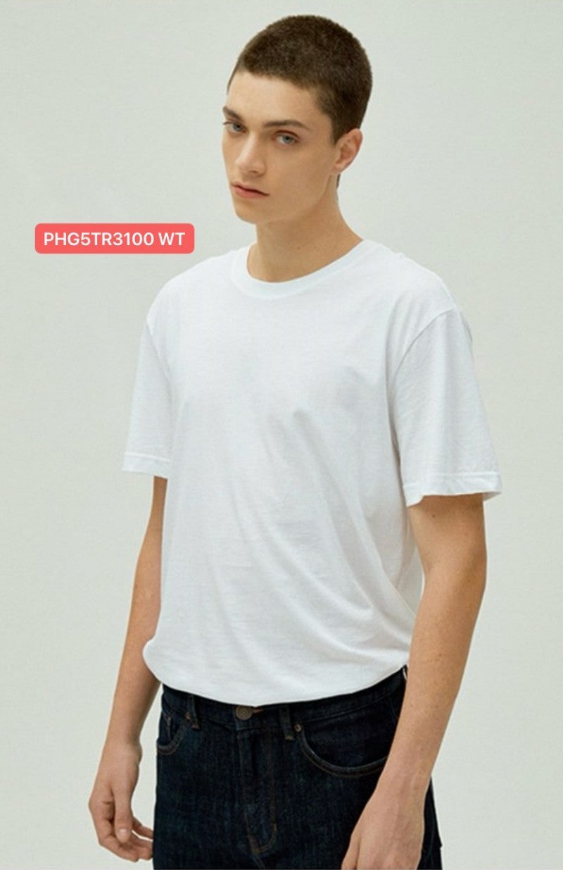 【WE ARE】韓國POLHAM休閒打底短袖T恤（4件套）PHG5TR3100