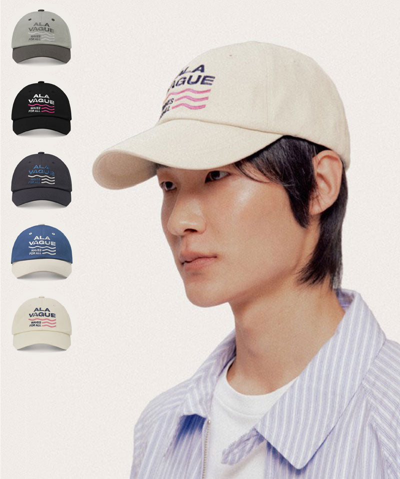 【WE ARE】韓國ALAVAGUE休閒棒球帽웨이브 캡