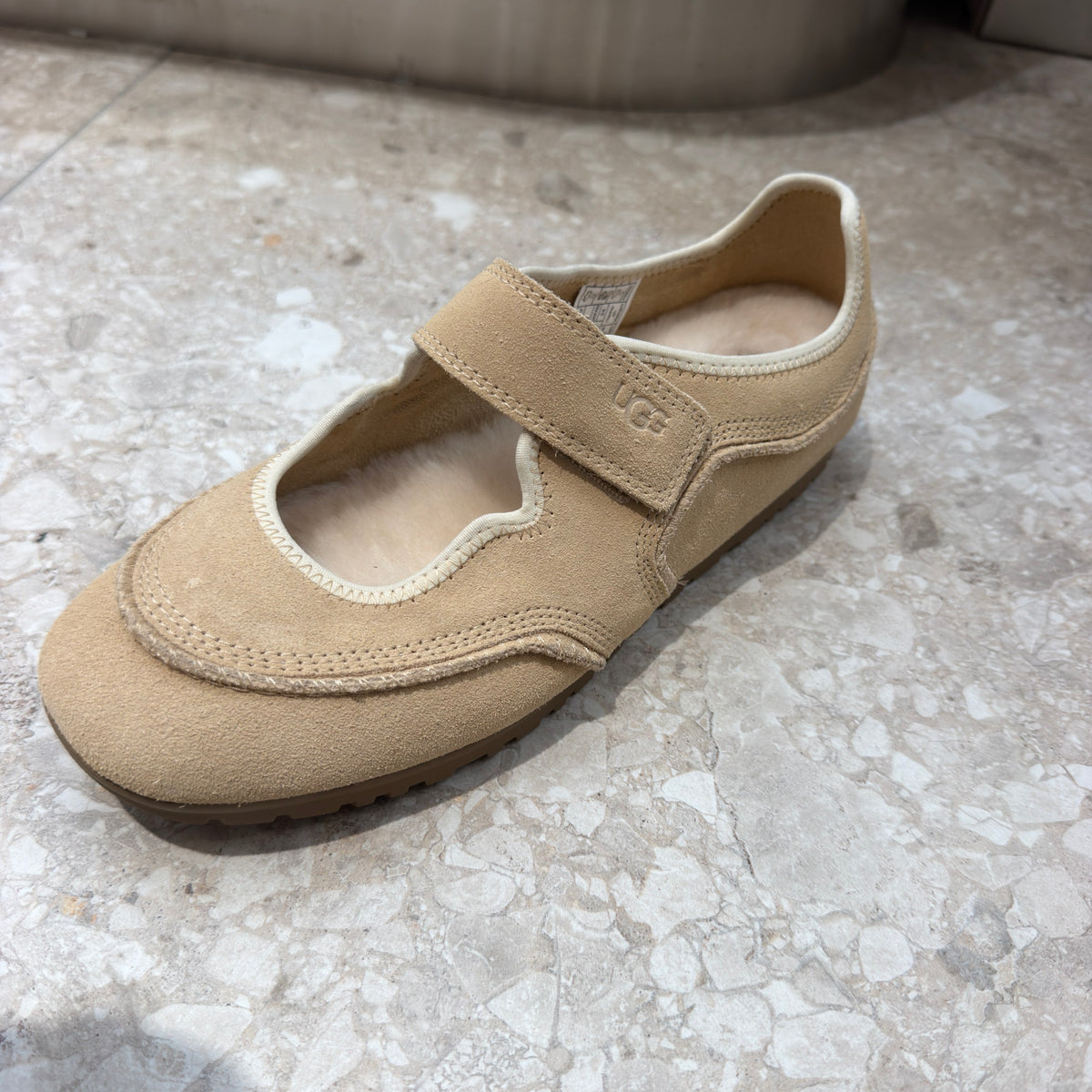 大半碼_女款【WE ARE】韓國UGG 休閒瑪莉珍鞋1187530