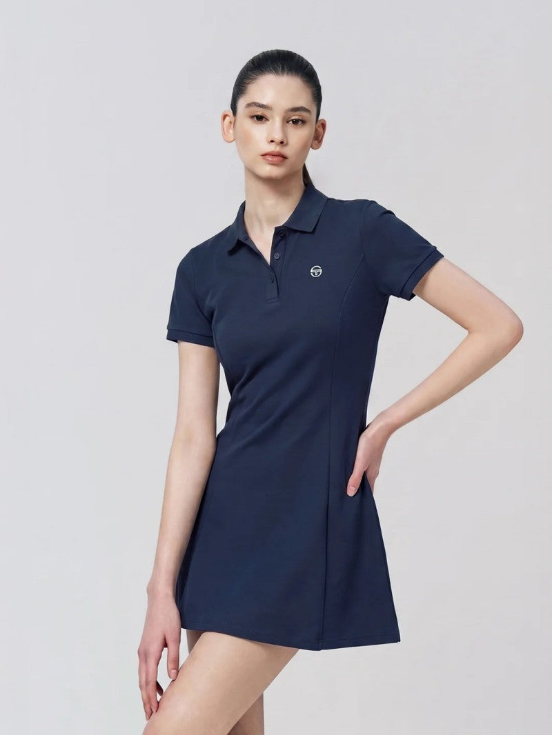 【WE ARE】韓國SERGIO TACCHINI polo領連身短裙（另附安全褲） TWOP11164