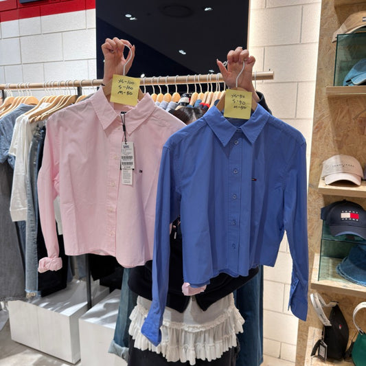 【WE ARE】韓國TOMMY JEANS休閒襯衫T32G0WSH10TWT1