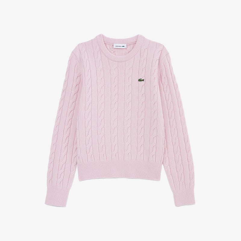 女款【WE ARE】韓國LACOSTE鱷魚羊毛衣AF083E55N