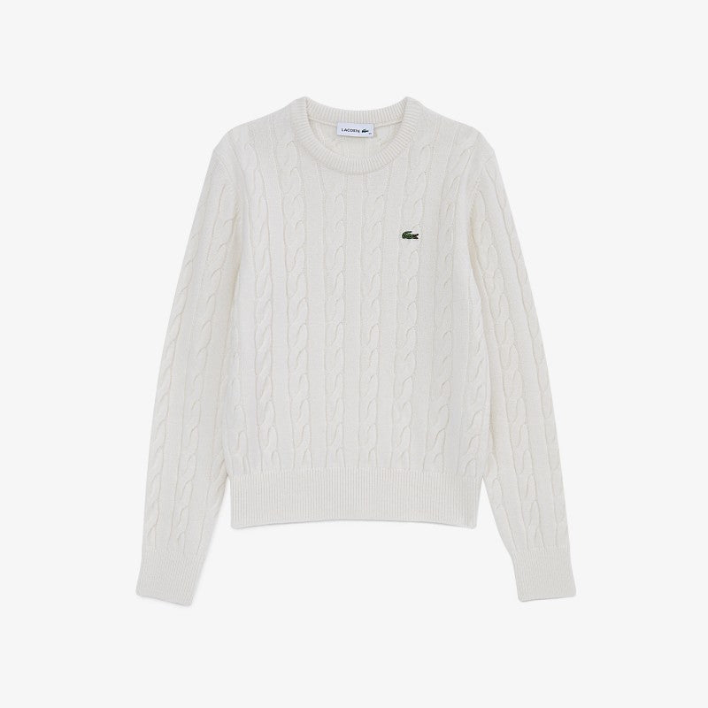 女款【WE ARE】韓國LACOSTE鱷魚羊毛衣AF083E55N