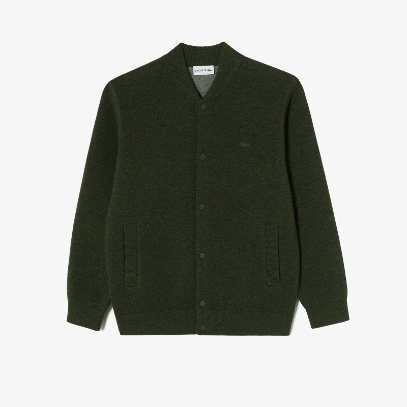 男款【WE ARE】韓國LACOSTE鱷魚羊毛外套AH331E55N