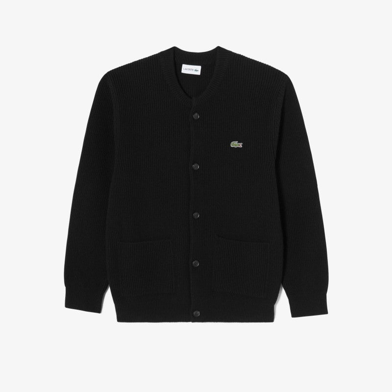 男款【WE ARE】韓國LACOSTE鱷魚針織開衫外套AH503E55N