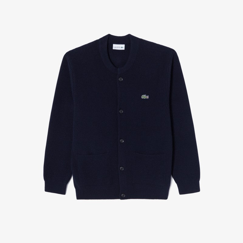 男款【WE ARE】韓國LACOSTE鱷魚針織開衫外套AH503E55N