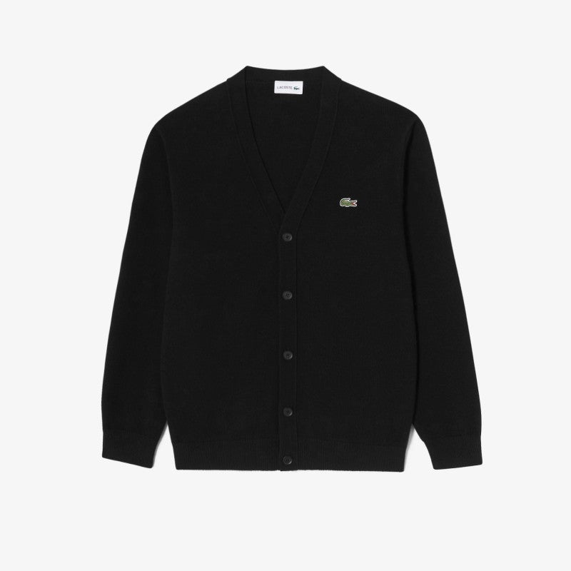 男款【WE ARE】韓國LACOSTE鱷魚羊毛開衫外套AH660E55N