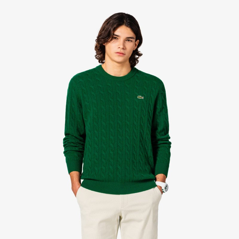 男款【WE ARE】韓國LACOSTE針織羊毛上衣AH816E55N