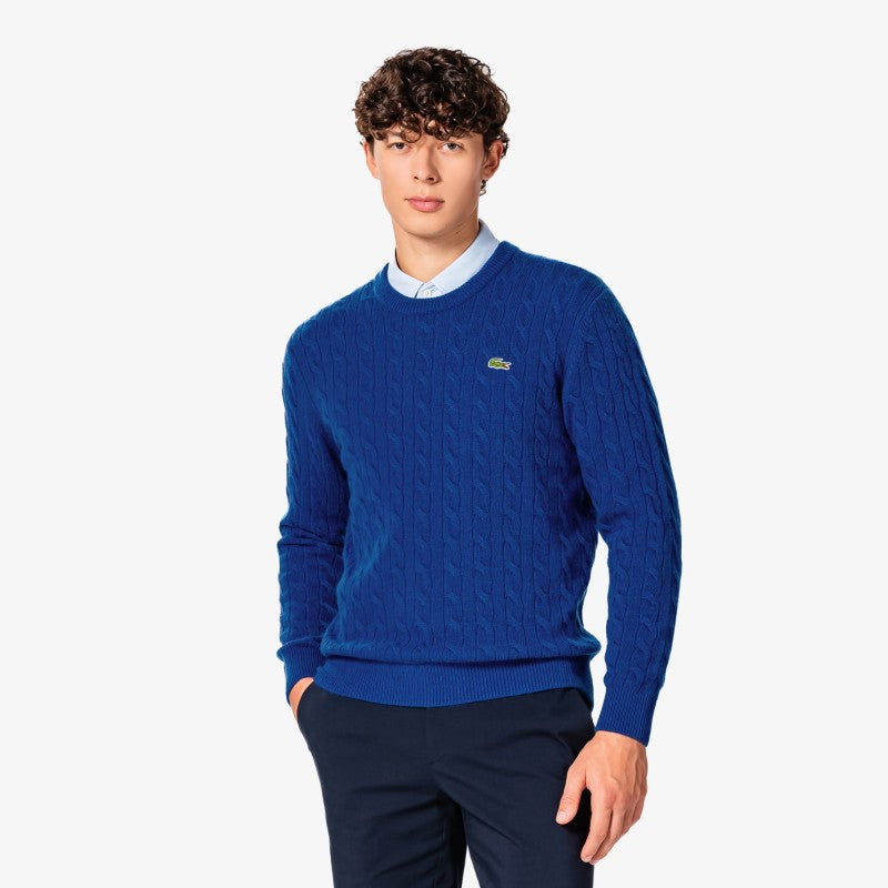 男款【WE ARE】韓國LACOSTE針織羊毛上衣AH816E55N