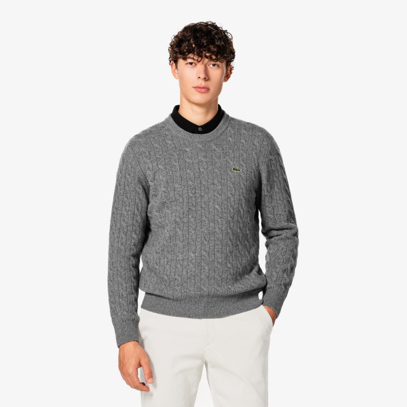 男款【WE ARE】韓國LACOSTE針織羊毛上衣AH816E55N