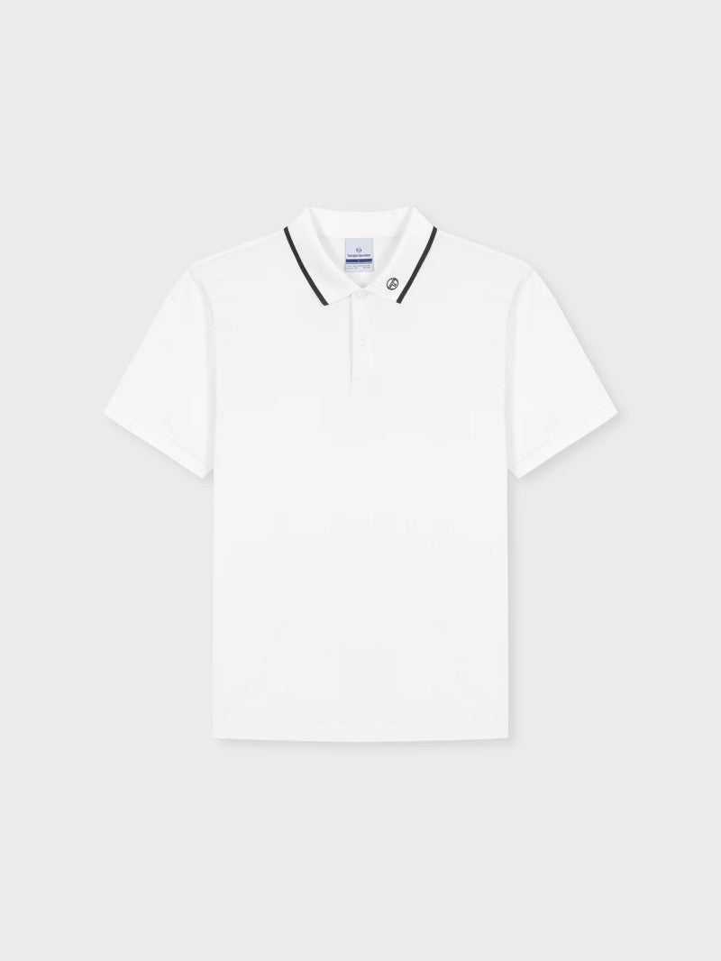 【WE ARE】韓國SERGIO TACCHINI 男款領口小標短袖POLO衫  TMPQ10553