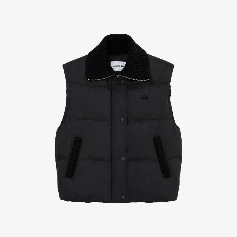 女款【WE ARE】韓國LACOSTE鱷魚鵝絨馬夾外套BF421E55N