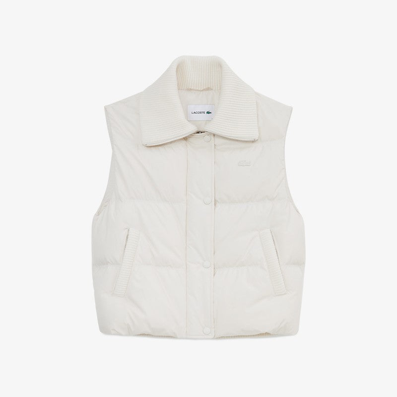 女款【WE ARE】韓國LACOSTE鱷魚鵝絨馬夾外套BF421E55N