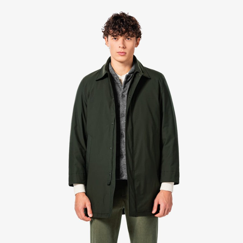 男款【WE ARE】韓國LACOSTE鱷魚鵝絨羊毛長外套BH103E55N