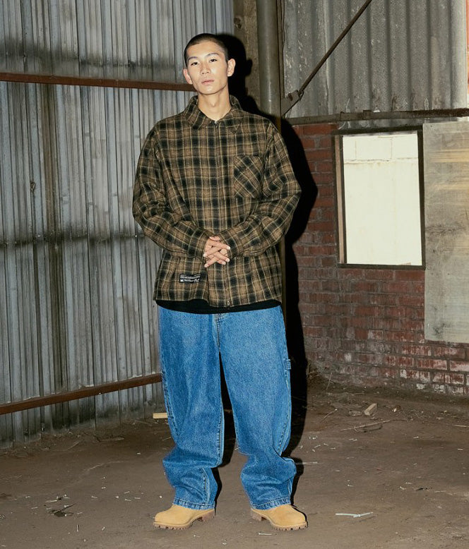 【WE ARE】韓國brownbreath雙拉鏈頭翻領外套BKFMSH003