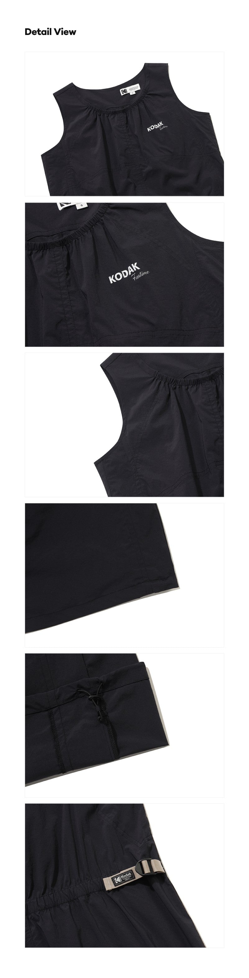 【WE ARE】韓國KODAK柯達無袖連衣裙K6222ROP61