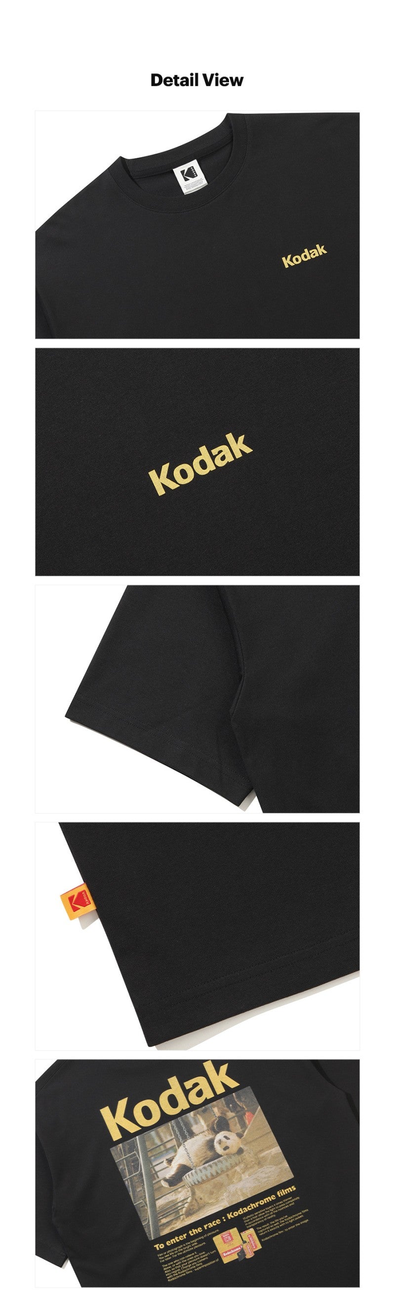 【WE ARE】韓國KODAK柯達休閒短袖T恤K6223XRS92