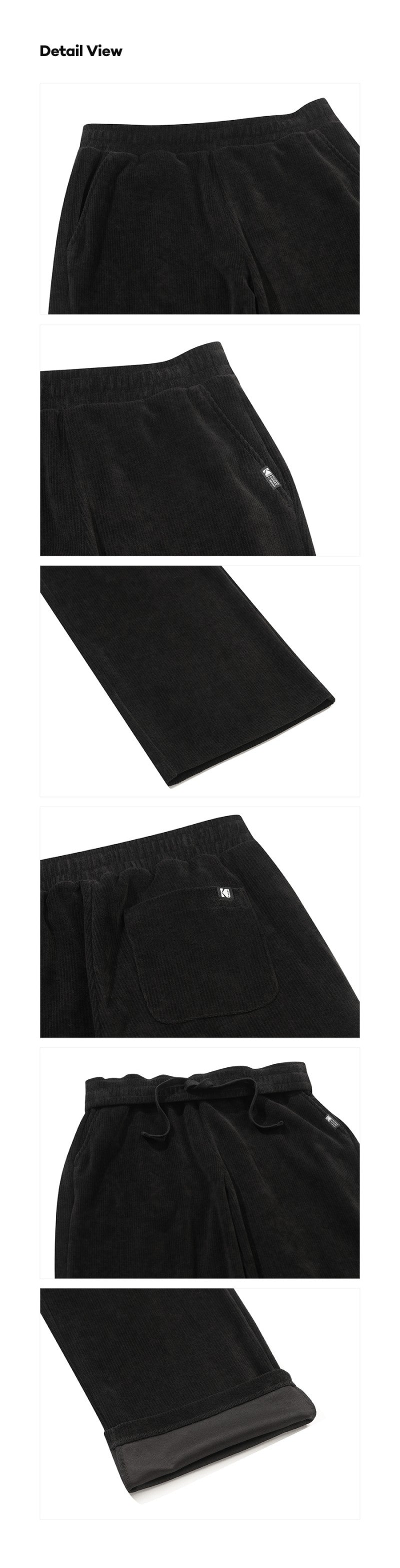 建議160以上_百貨款【WE ARE】韓國KODAK 燈芯絨休閒褲K5423EFP99